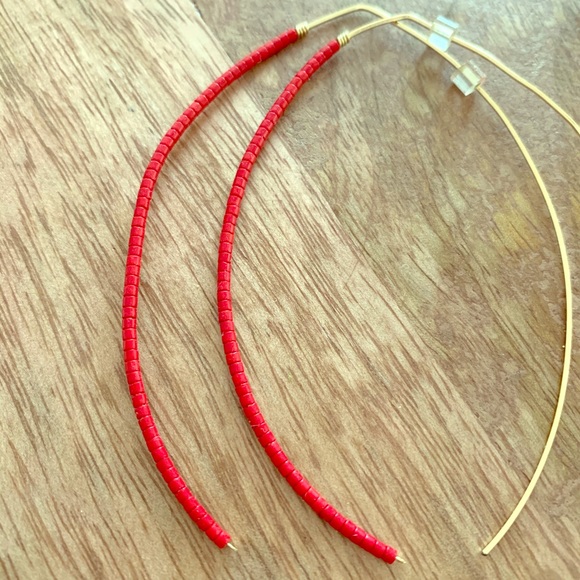 Sarah Briggs Jewelry - Sarah Briggs wishbone earrings